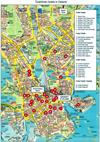 Mapa de hoteles en Helsinky  -Finlandia